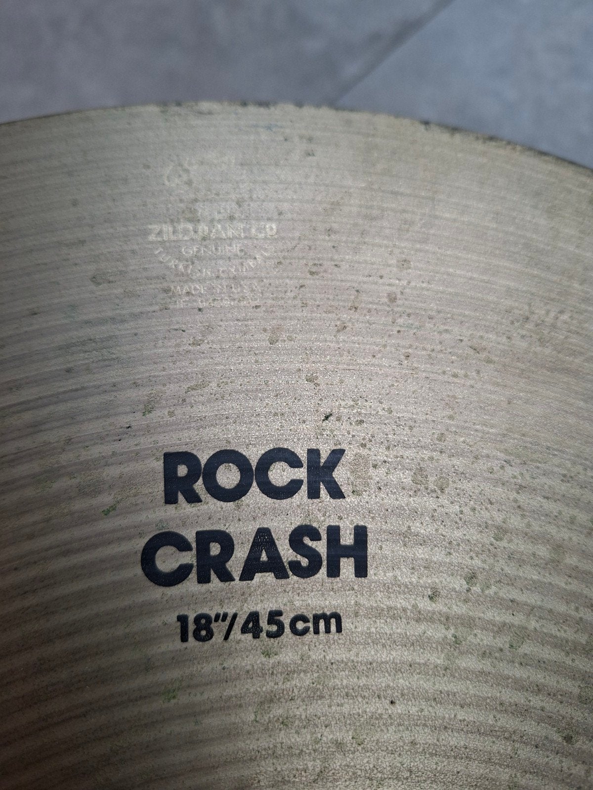 Zildjian 18' avedis rock crash 90's, Muziek en Instrumenten, Ophalen