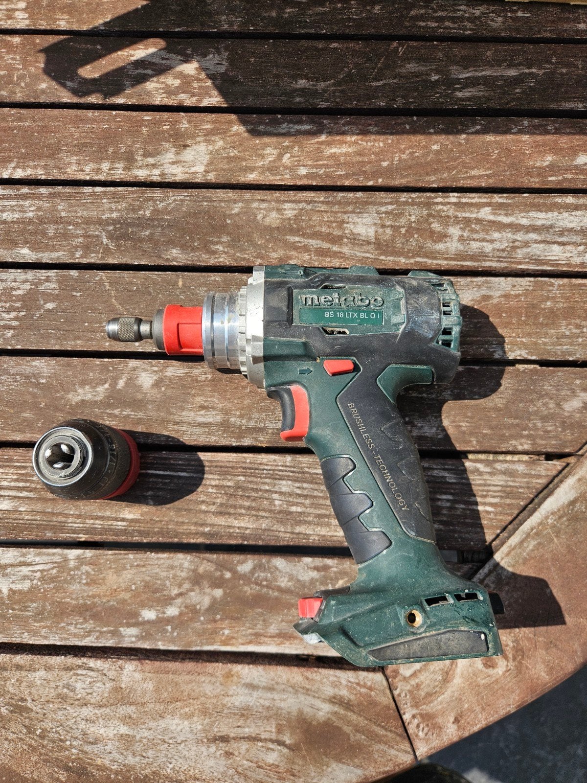 Metabo bs 18 ltx bl q I, Ophalen, Gebruikt, Boor- en Schroefmachine, Variabele snelheid