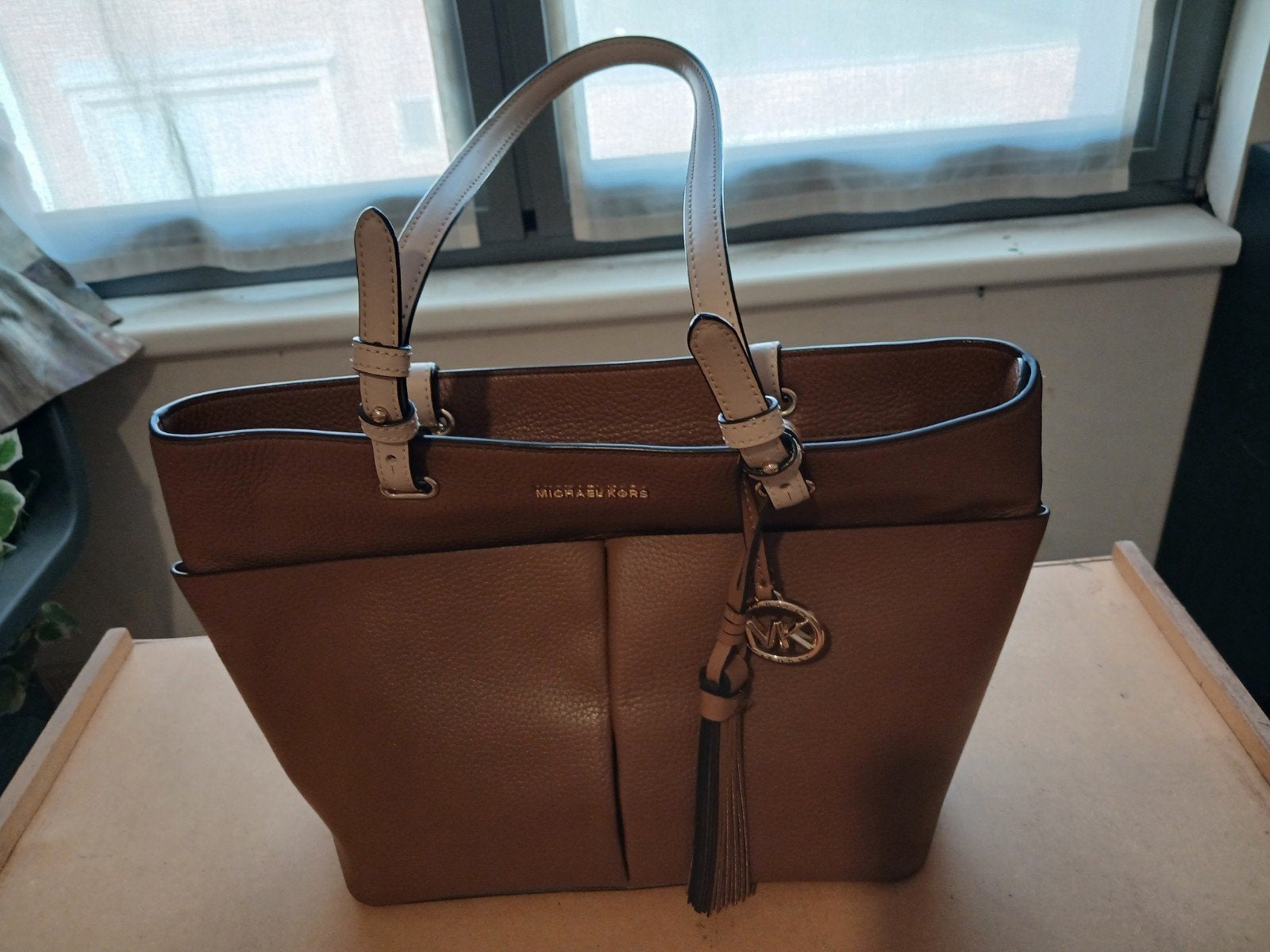 Handtas Micheal Kors, Ophalen, Zo goed als nieuw, Leer
