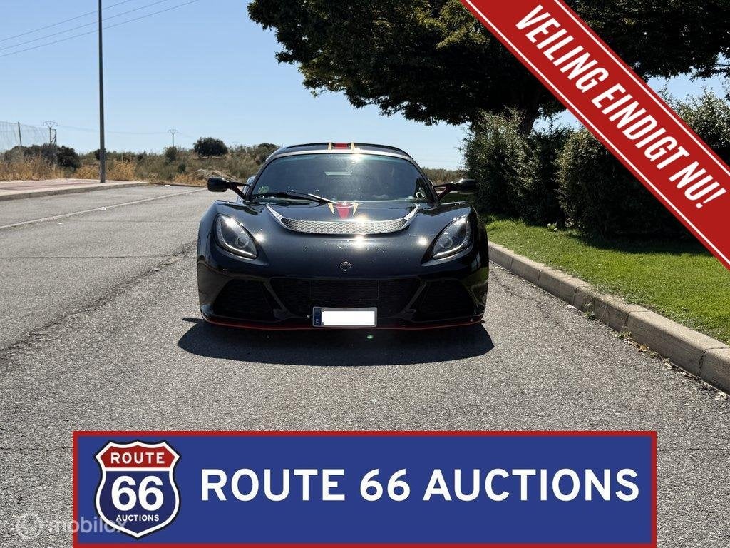 Lotus Exige LF1 | 2017 | Route 66 Auctions, Auto's, Gebruikt, Zwart, Bedrijf, Handgeschakeld