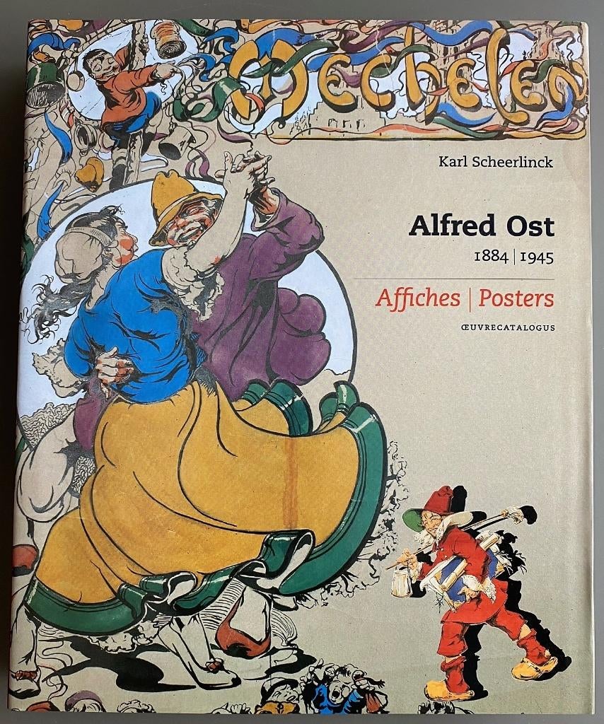 Boek Alfred Ost 1884 - 1945 : "Affiches/Posters" (nieuw !)., Enlèvement ou Envoi, Neuf, Peinture et dessin