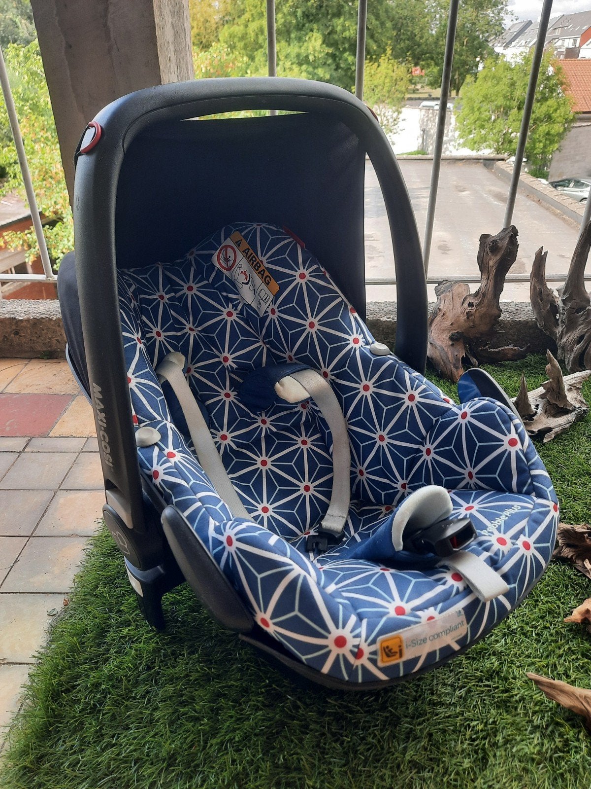 Maxi cosy, Ophalen