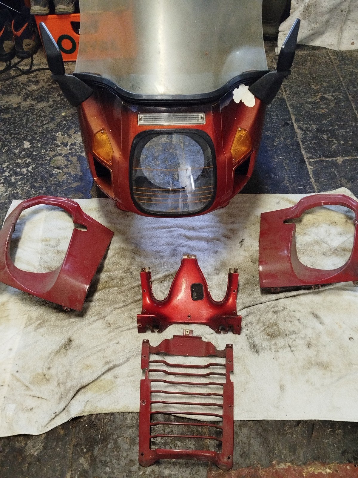 BMW R100RT, Motoren, Ophalen, Gebruikt
