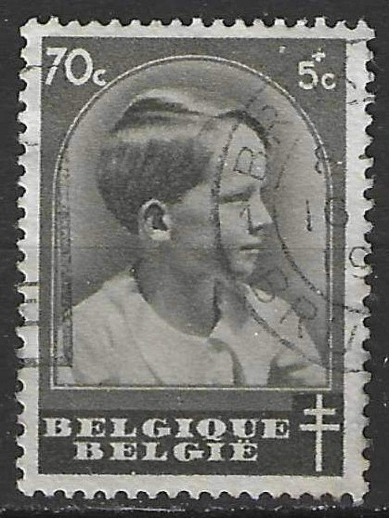 Belgie 1936 - Yvert/OBP 442 - Prins Boudewijn (ST), Verzenden, Gestempeld, Gestempeld, Koninklijk huis