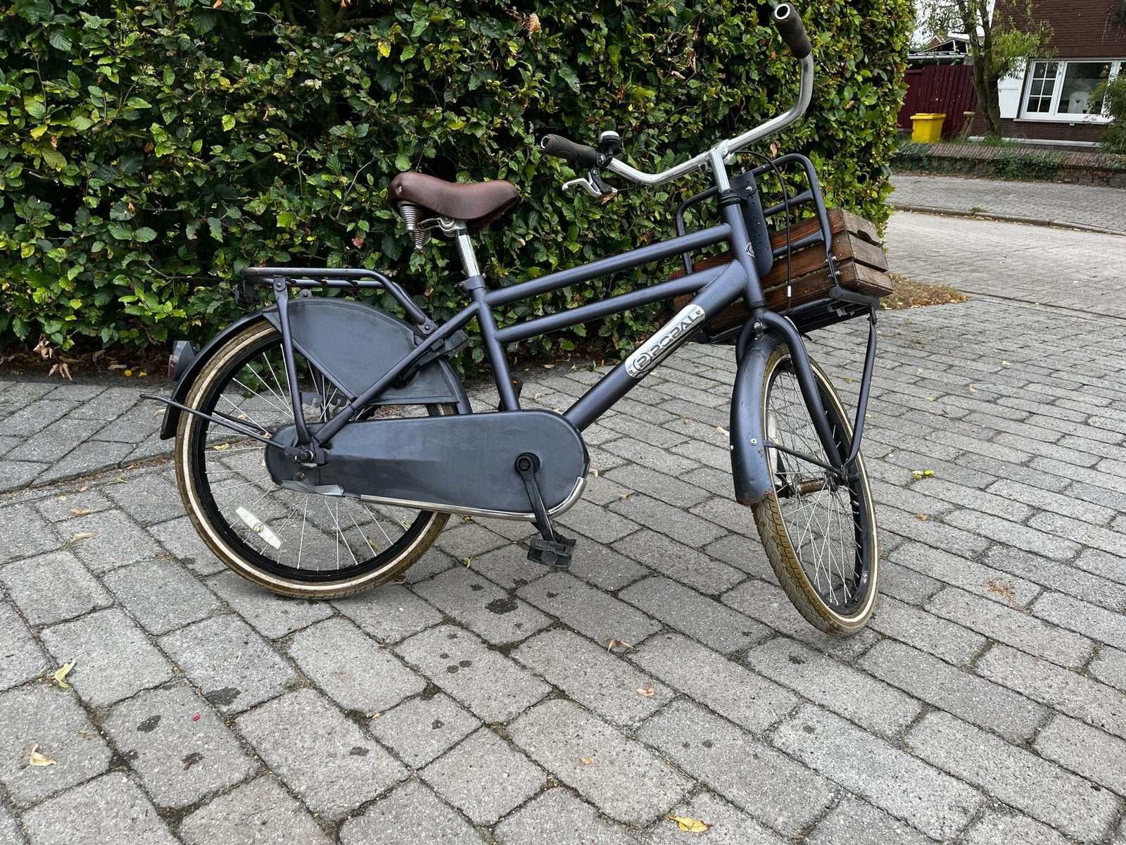 Popal jongensfiets, Fietsen en Brommers, Ophalen, 22 inch, Gebruikt, Velgrem