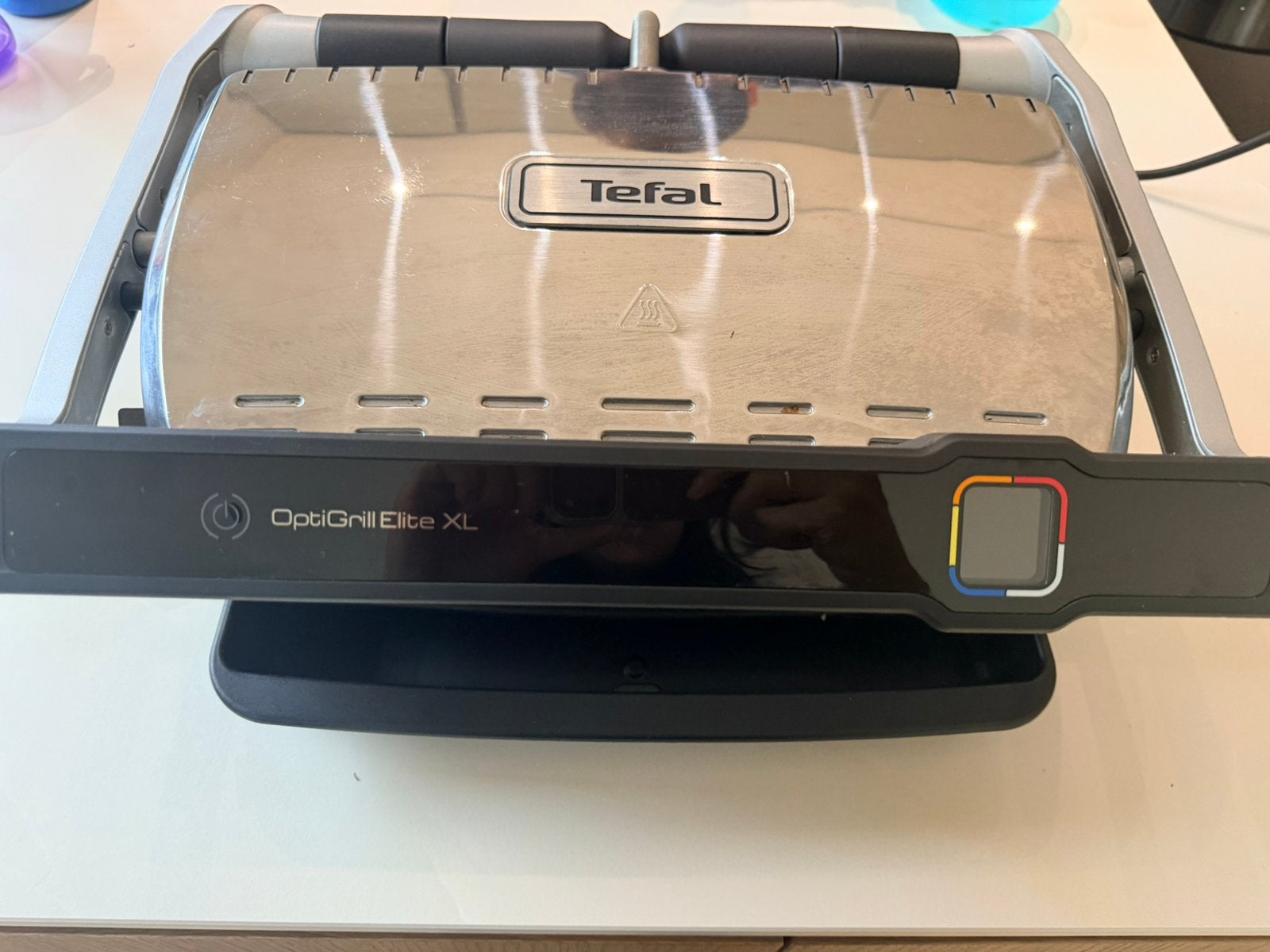 Tefal OptiGrill Elite XL, Ophalen of Verzenden, Zo goed als nieuw