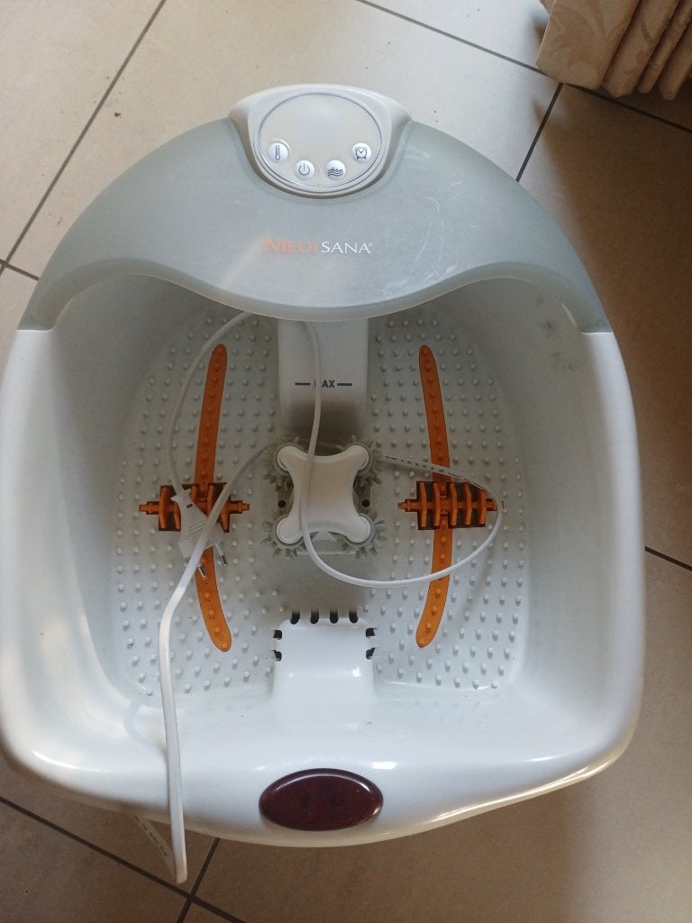 Voetenbad met infrarood en massagerollers, Enlèvement ou Envoi, Utilisé, Soin des mains et des pieds