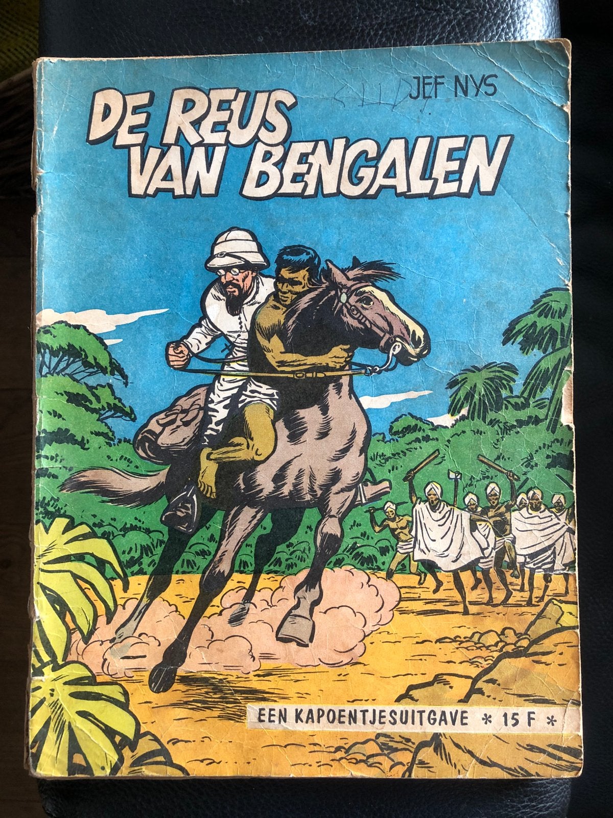 Jef Nys - de reus van Bengalen (1960), Eén stripboek, Ophalen of Verzenden, Gelezen