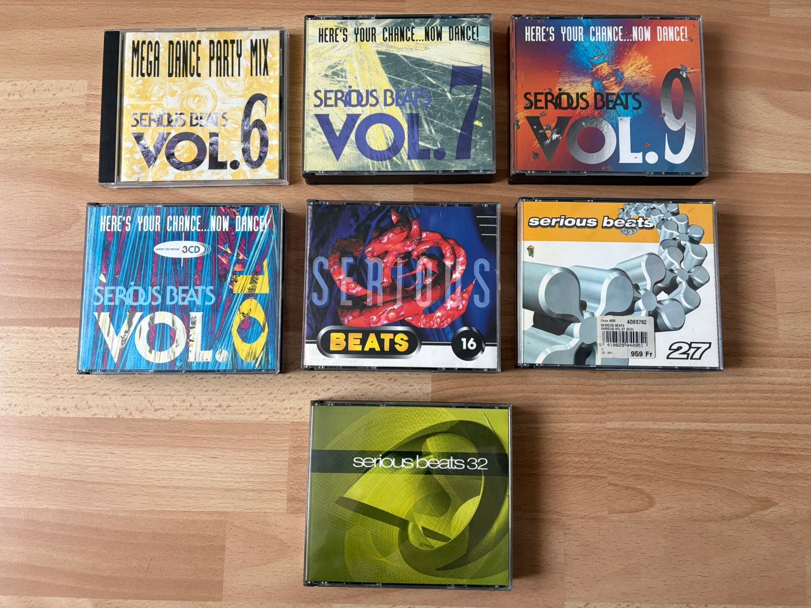 Serious beats lot of appart, CD & DVD, Enlèvement ou Envoi, Comme neuf, Dance et House