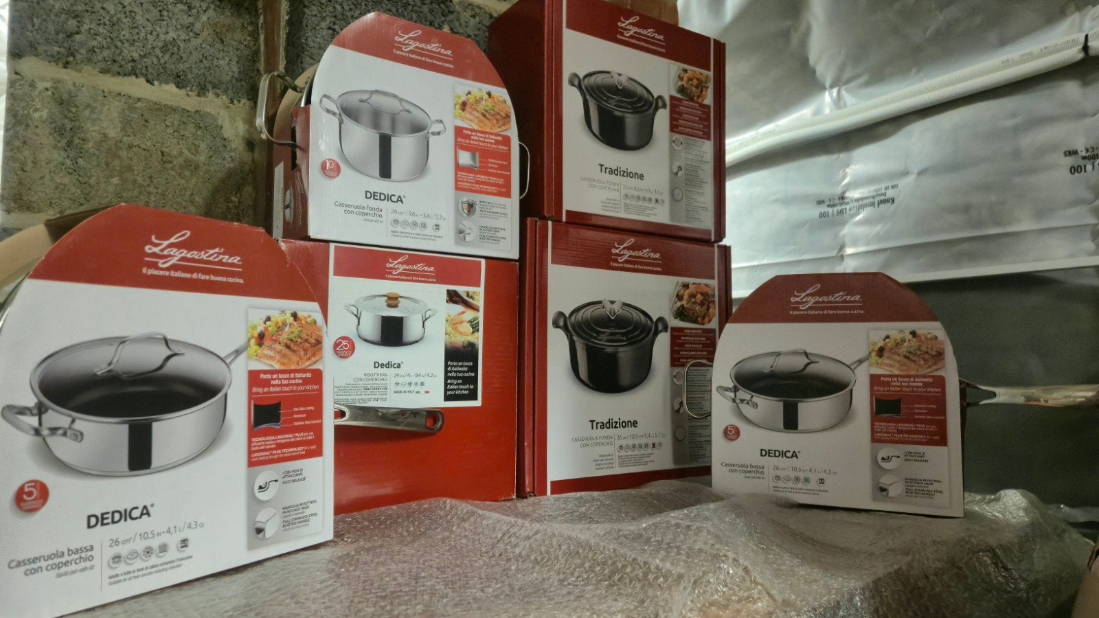 kookpotten en pannenset, Ophalen, Pannenset, Zo goed als nieuw, Geschikt voor inductie