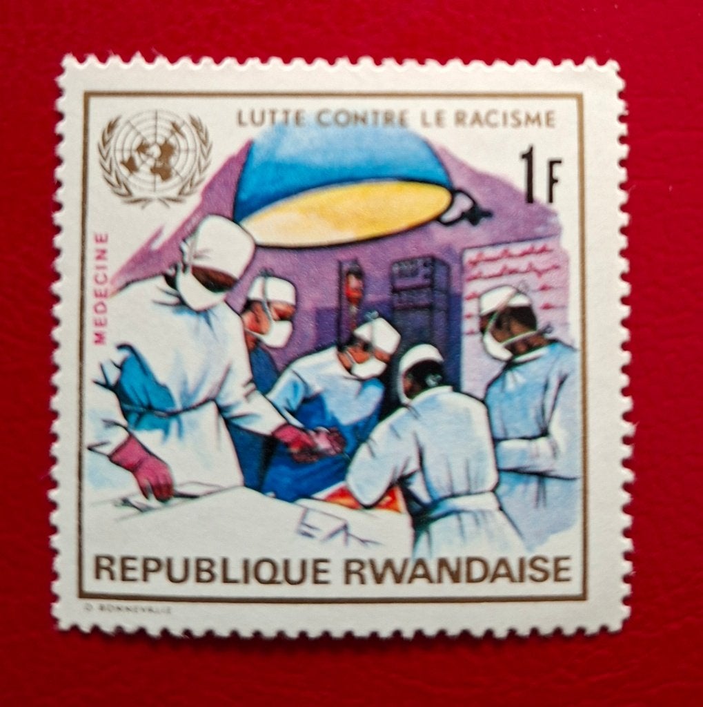 Timbre Rwanda OBP 496**, Enlèvement ou Envoi, Non oblitéré
