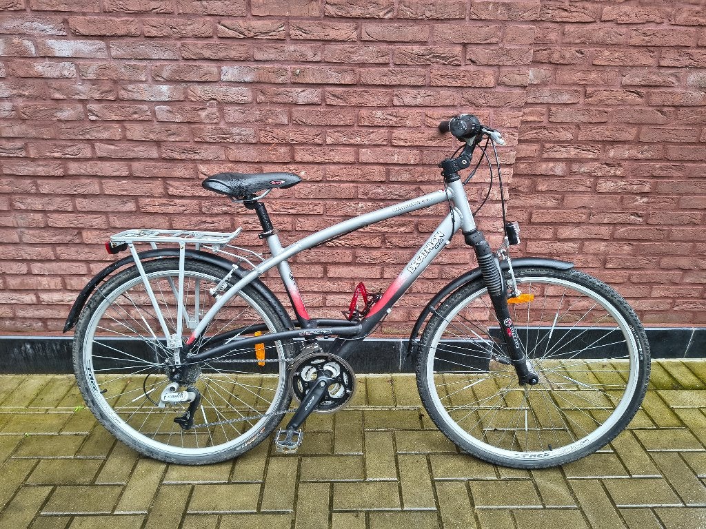 Decathlon Triban 5 fiets, Velgrem, Versnellingen, Zo goed als nieuw, 53 tot 57 cm