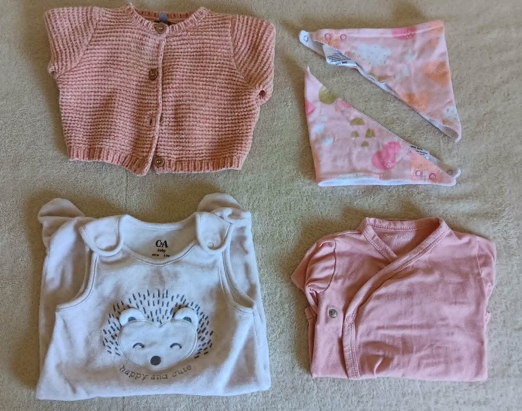 Kleren meisje  maat 62  (5 stuks), Kinderen en Baby's, Babykleding | Maat 62, Ophalen, Gebruikt, Meisje