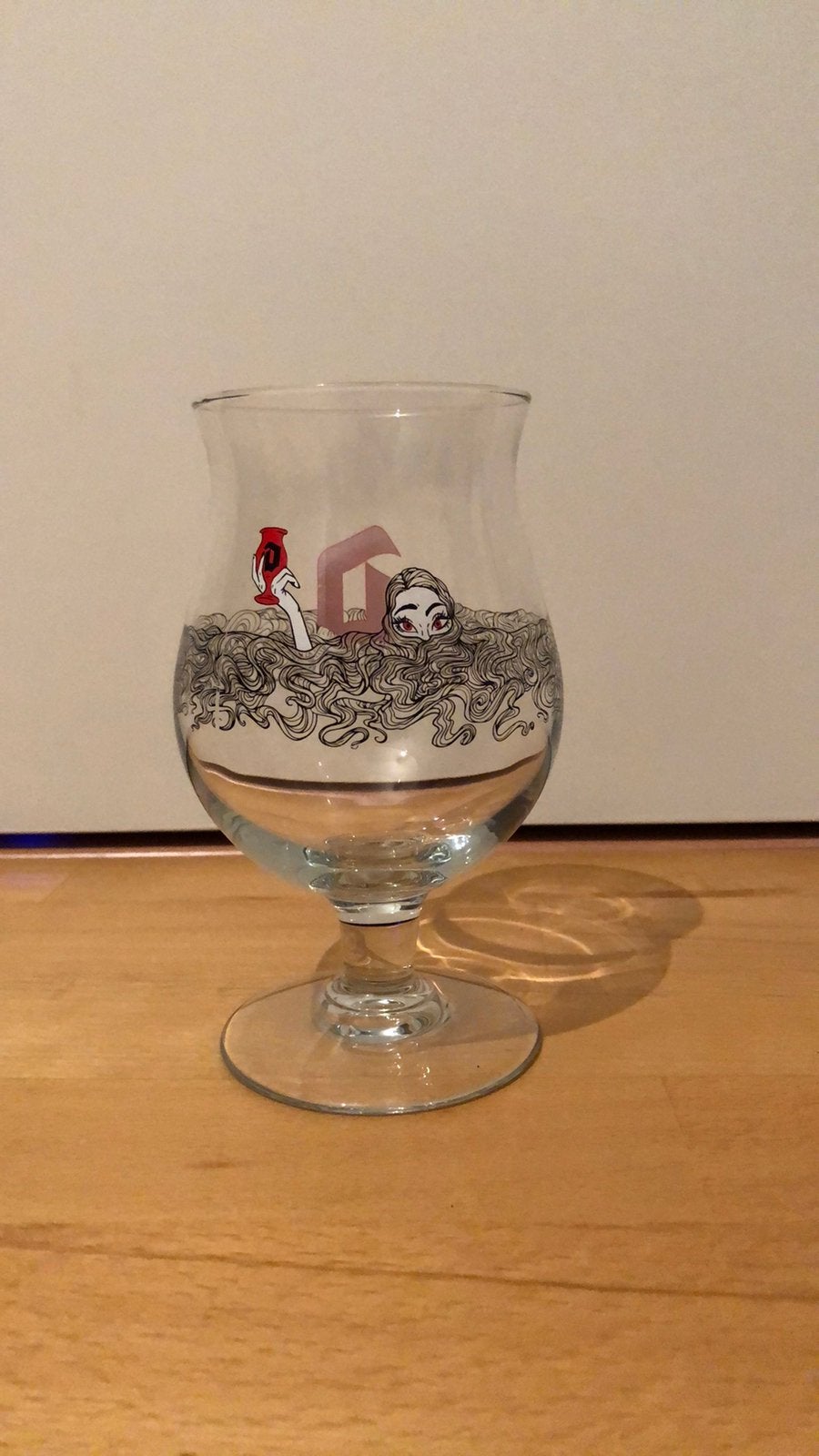 Duvel glas Ohio, Ophalen of Verzenden, Nieuw, Bierglas