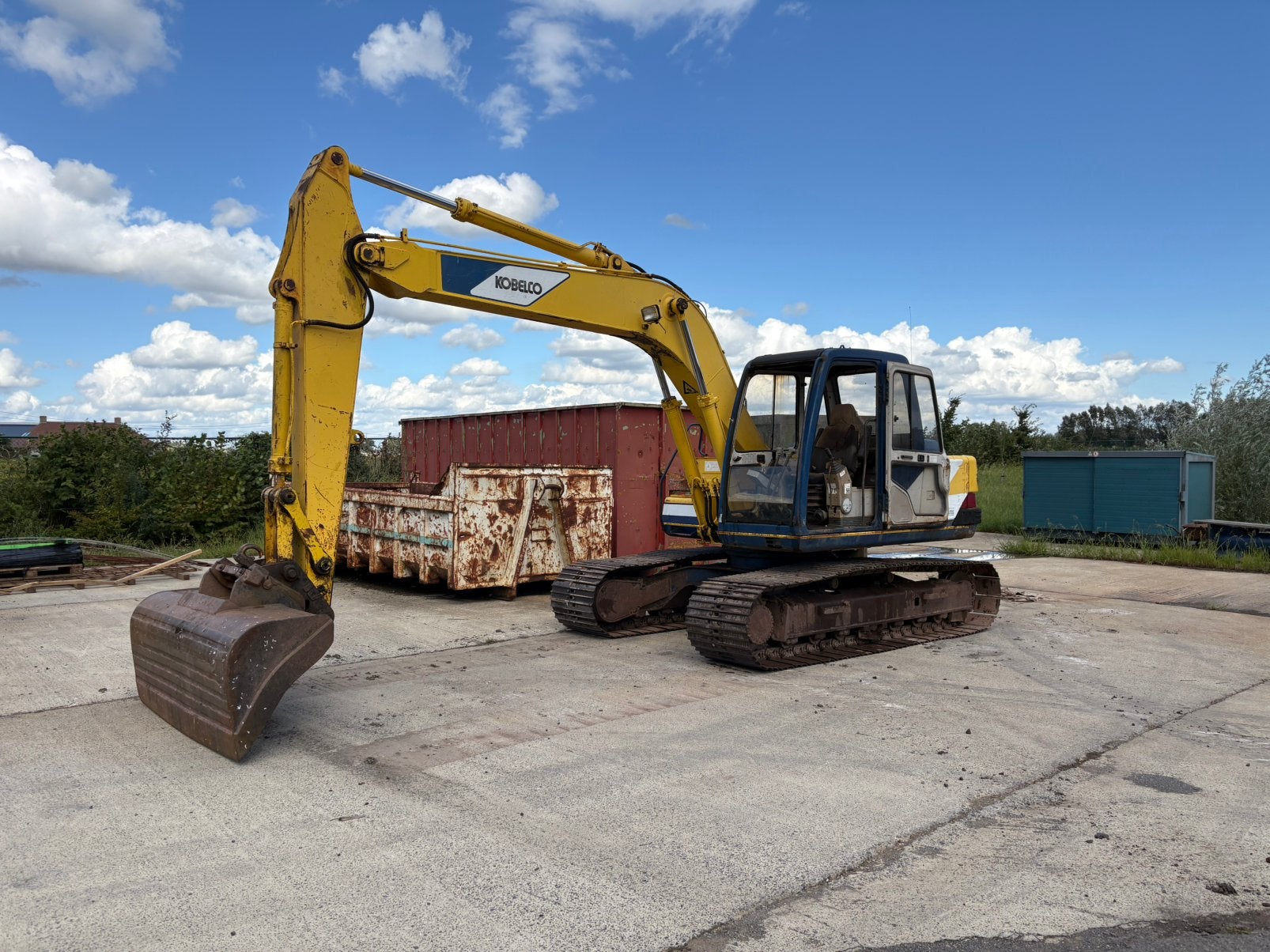 KOBELCO SK120LC-3, Articles professionnels, Enlèvement, Grue