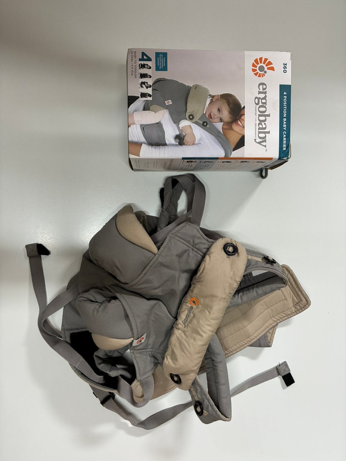 Draagzak, Kinderen en Baby's, Babydragers en Draagdoeken, Zo goed als nieuw, Buik, Draagzak, Ophalen