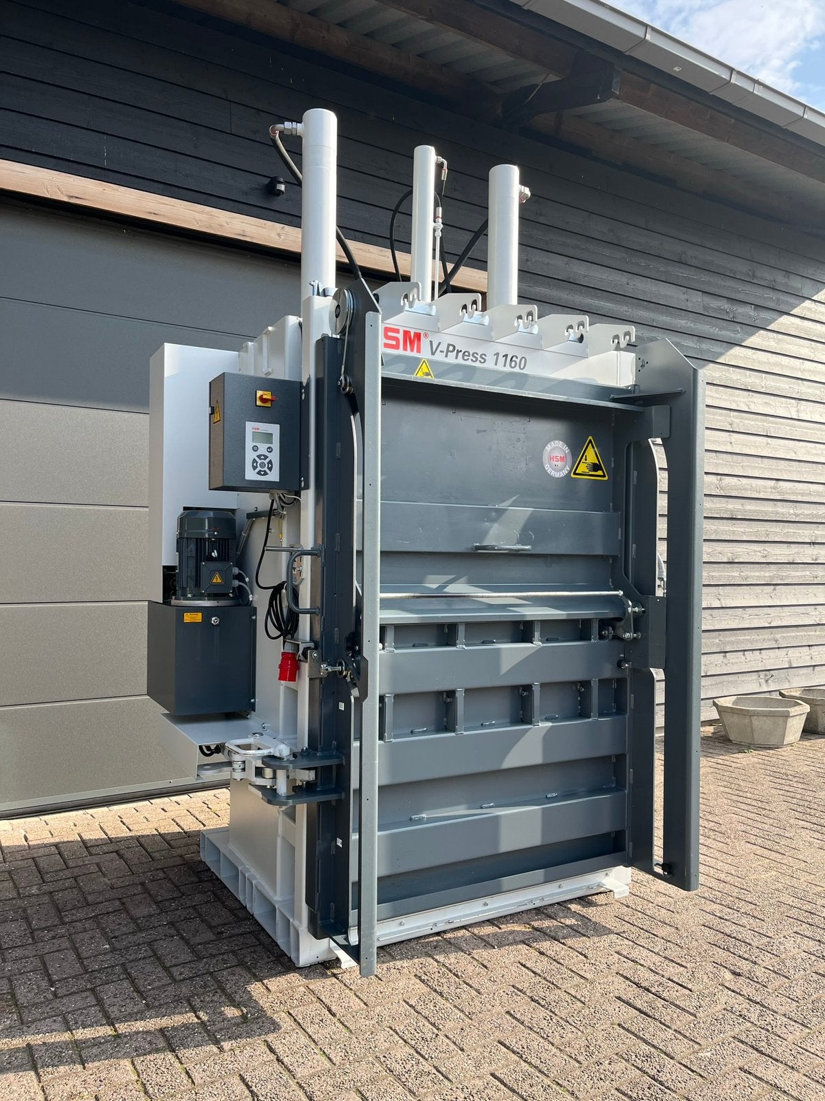 HSM V-Press 1160 MAX | 60 ton | Papierpers | Kartonpers, Zakelijke goederen, Ophalen of Verzenden