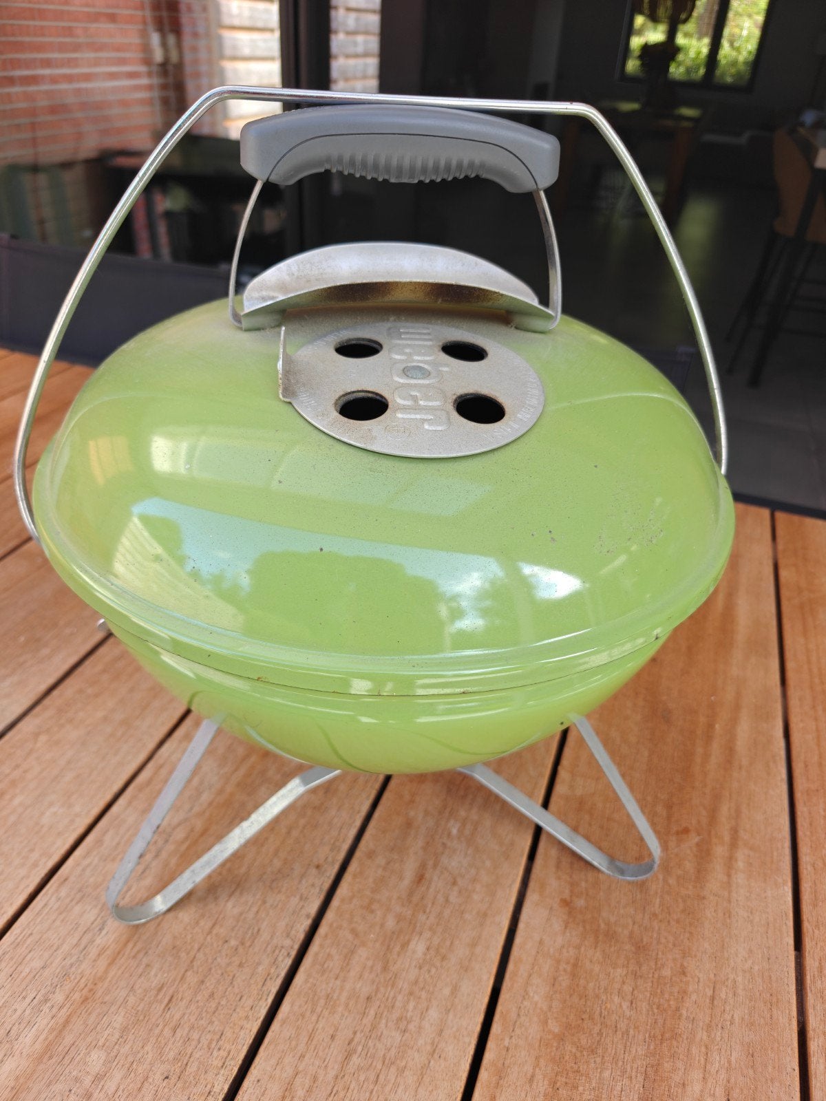 Weber Smokey Joe tafelbarbecue, Enlèvement, Utilisé, Weber