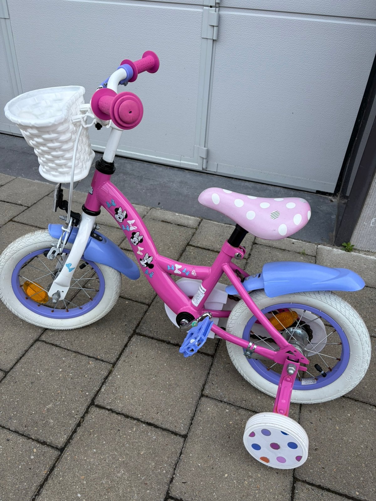 Vélo Disney Minnie Cutest Ever pour enfant, 14 pouces, Enlèvement, Comme neuf