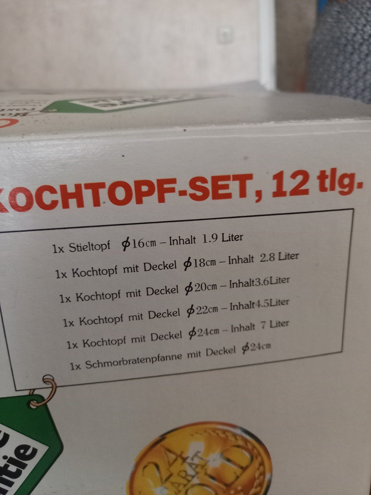 set kookpotten met deksel., Met deksel, Ophalen