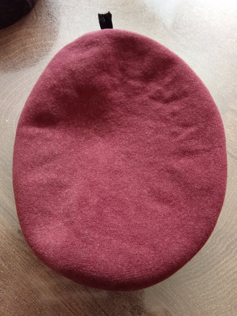 Beret rouge Para commando belge d'origine ABL taille 56, Verzamelen, Ophalen of Verzenden