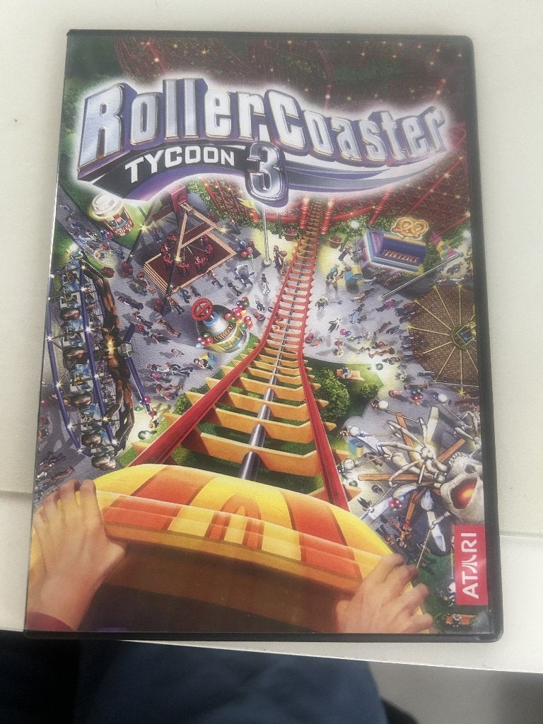 rollercoaster tycoon 3, Games en Spelcomputers, Games | Pc, Ophalen, Gebruikt, Overige genres, Eén computer