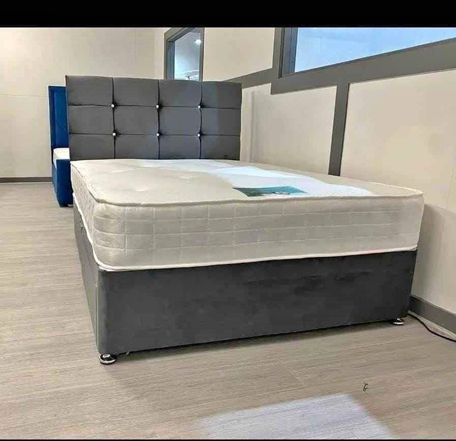 lit avec matelas, Envoi, Neuf, Deux personnes, Autres couleurs