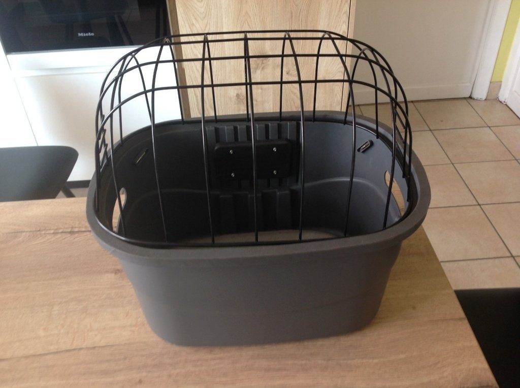 Fietsmand voor puppy, Dieren en Toebehoren, Hondenmanden, Ophalen, Zo goed als nieuw, Polyester