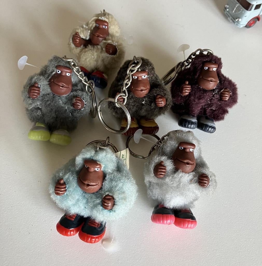 kipling aapjes sleutelhanger met sportschoentjes jumpers, Verzamelen, Ophalen of Verzenden, Gebruikt, Knuffel of Figuurtje
