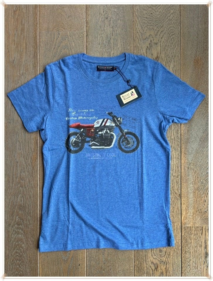 RIVER WOODS - T-SHIRT COURTES MANCHES NEUF – T. : S, Enlèvement ou Envoi, Neuf, Taille 46 (S) ou plus petite, River woods