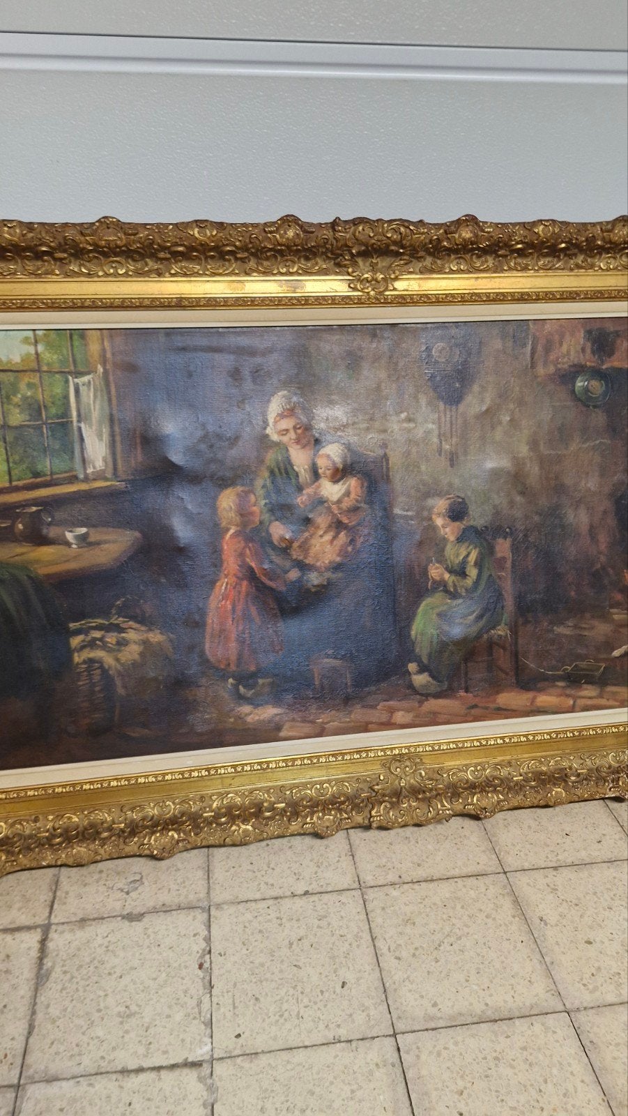 cadre ancienne en très bonne état riren de abîmé, Antiquités & Art, Enlèvement ou Envoi
