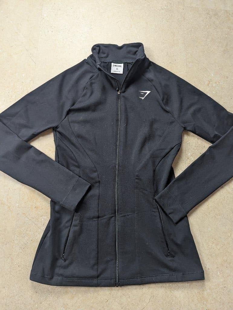 Zwart Gymshark-jack, Kleding | Dames, Sportkleding, Verzenden, Zwart, Maat 34 (XS) of kleiner, Gymshark