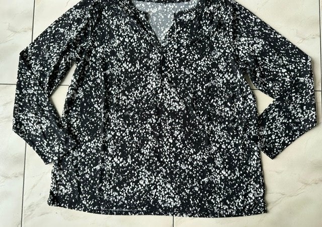 Blouse maat XXL (nr7628), Ophalen of Verzenden, Zo goed als nieuw, Maat 42/44 (L), Zwart