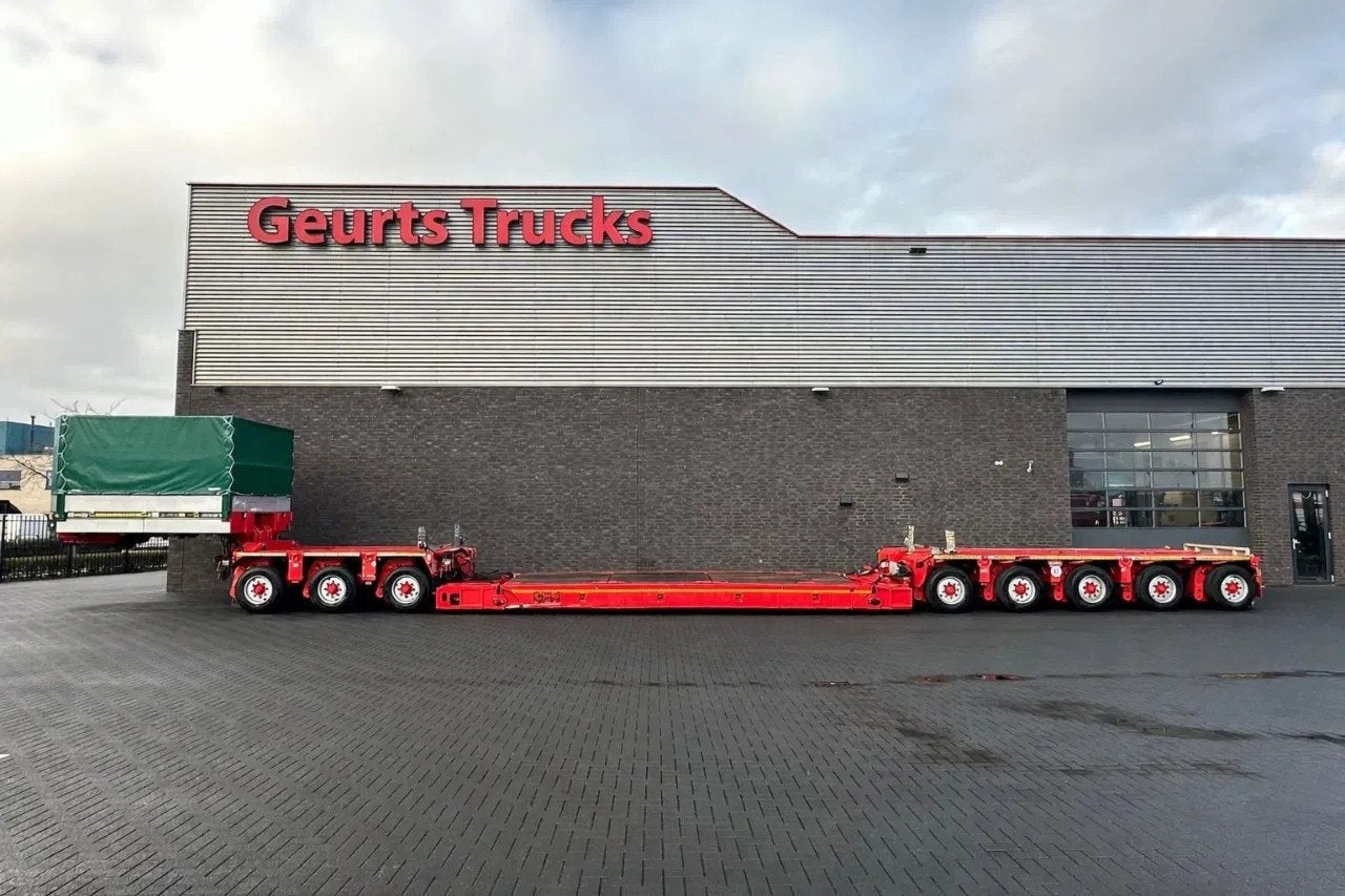 Goldhofer STHP/XLE 8 (3+5) VESSEL-CARRIER/KETEL-BED /KESSEL-, Auto's, Overige brandstoffen, Aanhangers en Opleggers, Te koop, Groen