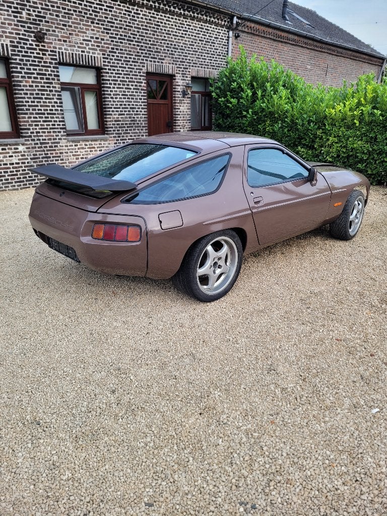 Porsche 928s 4.7 project, Autos, Porsche, Cuir, Automatique, Particulier, Brun