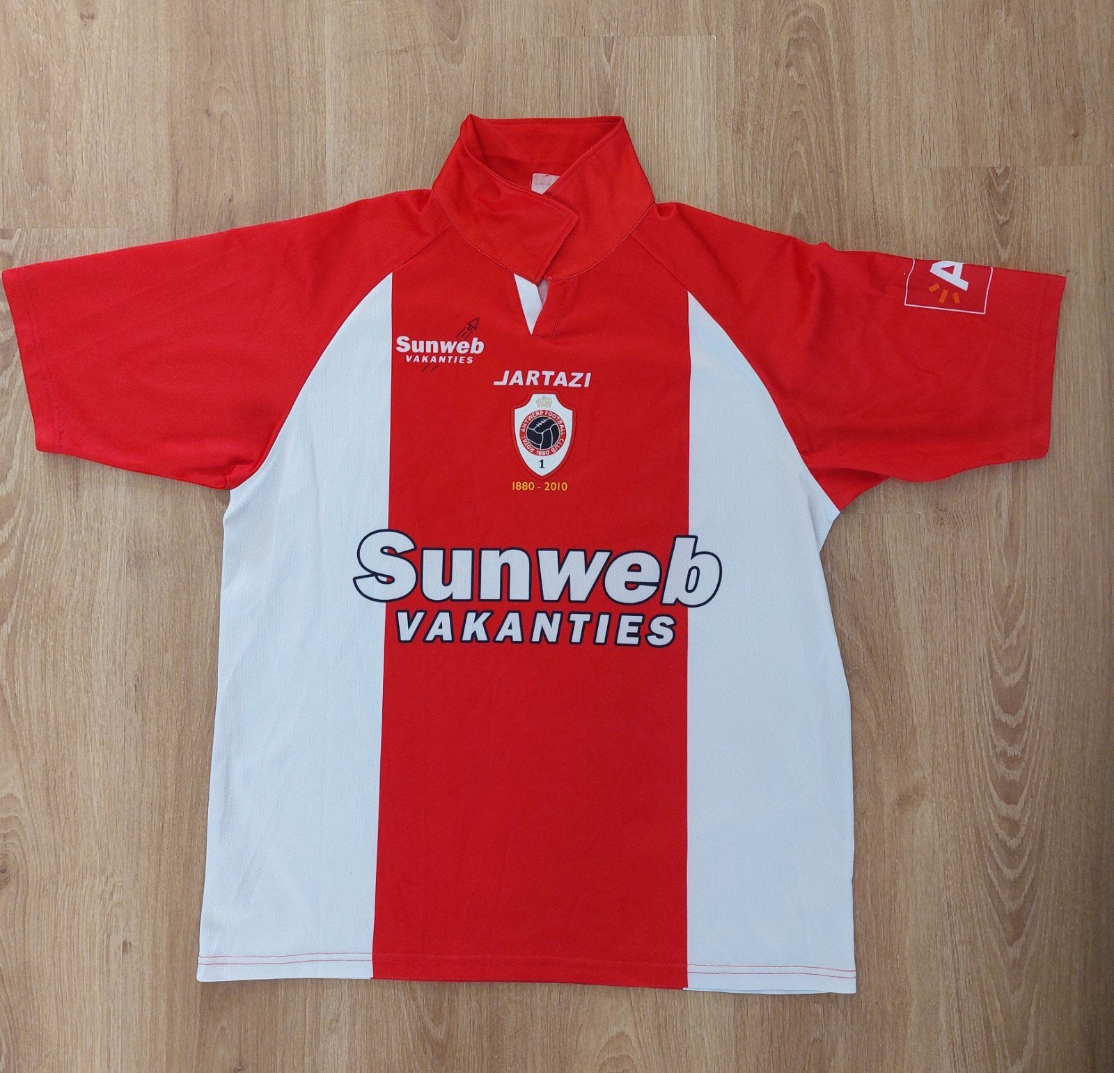 Shirt Antwerp seizoen 2009 - 2010, Maat XL, Ophalen of Verzenden, Gebruikt, Shirt