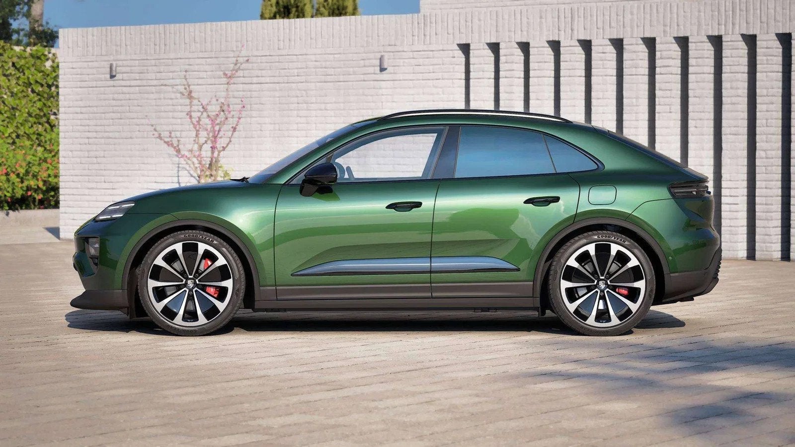 Porsche Macan 4S EV/Oak Green/Pano/Sport Chrono/BOSE/Innodri, Auto's, Porsche, Automaat, Gebruikt, Leder, 5 zetels
