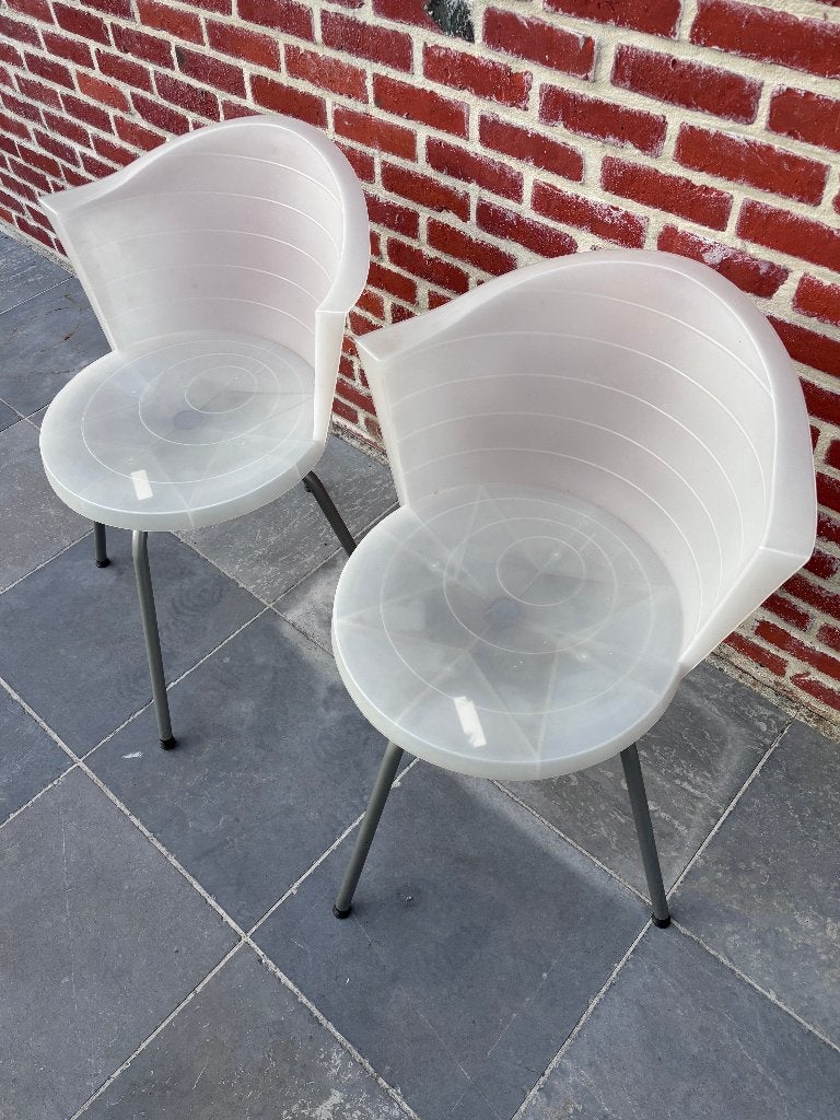 Ikea Nevil Swivel Chairs - Draaistoelen, Maison & Meubles, Chaises, Autres couleurs, Synthétique, Deux, Enlèvement