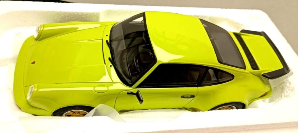 1/18 Porsche 911 Carrera RS 3.0 Birch Green 1974 GT Spirit, Enlèvement ou Envoi, Neuf, Voiture, Autres marques