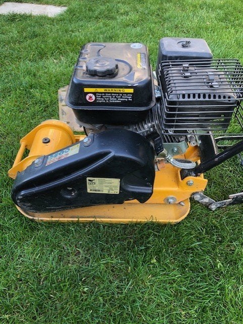 trilplaat, Tuin en Terras, Hand-tuingereedschap, Ophalen, Gebruikt, Overige soorten