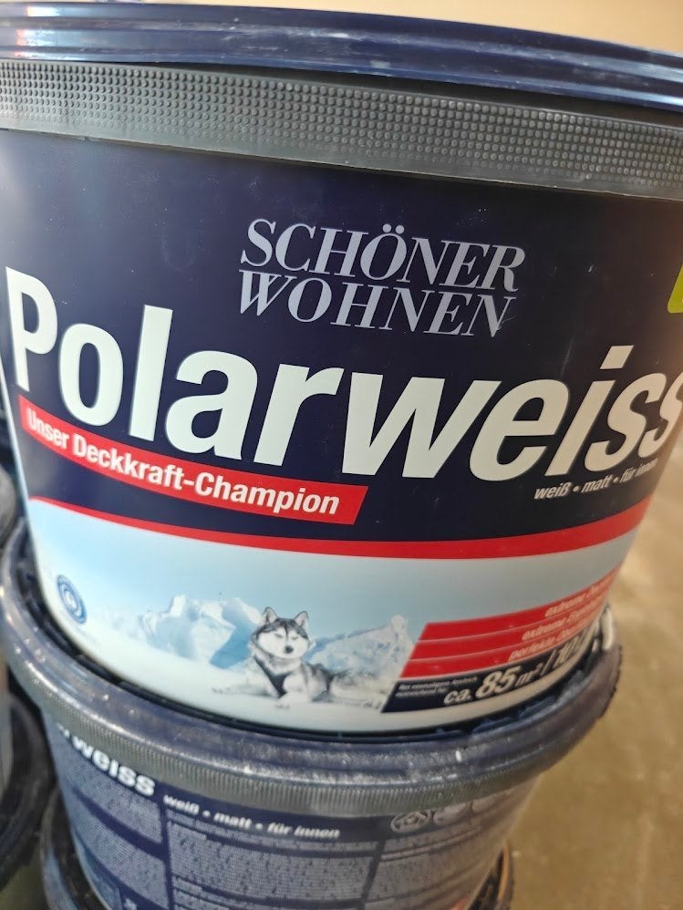 Peinture blanche pour murs et plafonds 70L, Bricolage & Construction, Neuf, 20 litres ou plus, Enlèvement, Peinture