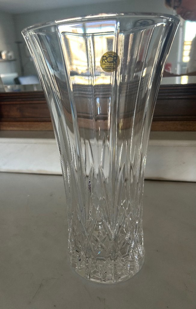 Vase en cristal RCR, Antiquités & Art, Enlèvement