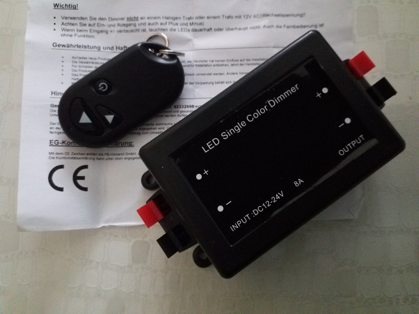 variateur telecommande 12 v pour led, Ophalen