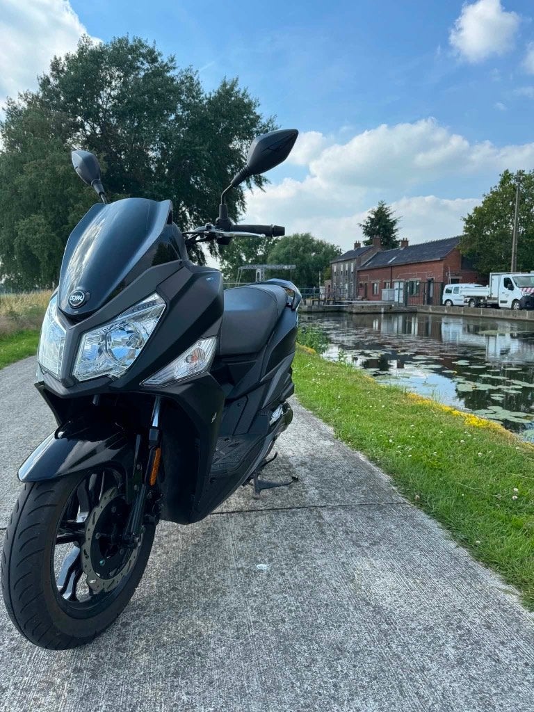 Scooter sym jet 14 49cc classe B, Vélos & Vélomoteurs, Autres modèles, 49 cm³, Comme neuf, Classe B (45 km/h)