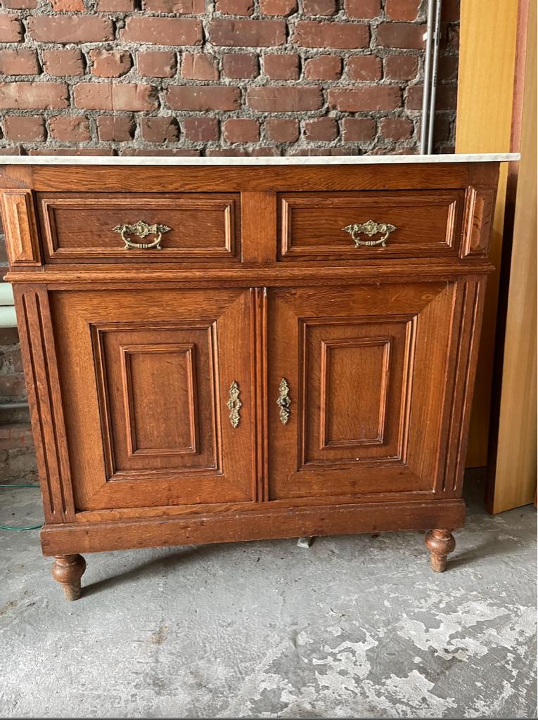 Antieke eikenhouten meubelen, Antiek en Kunst, Antiek | Meubels | Kasten, Ophalen