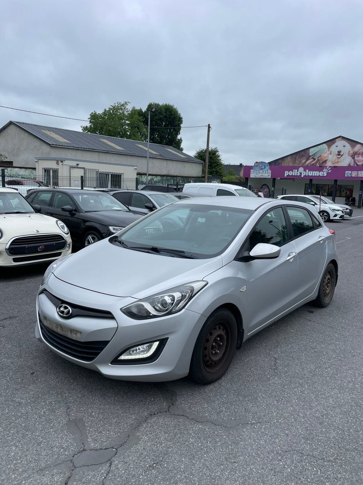 Hyundai i30 2013, Auto's, Zwart, Handgeschakeld, Particulier, Zilver of Grijs
