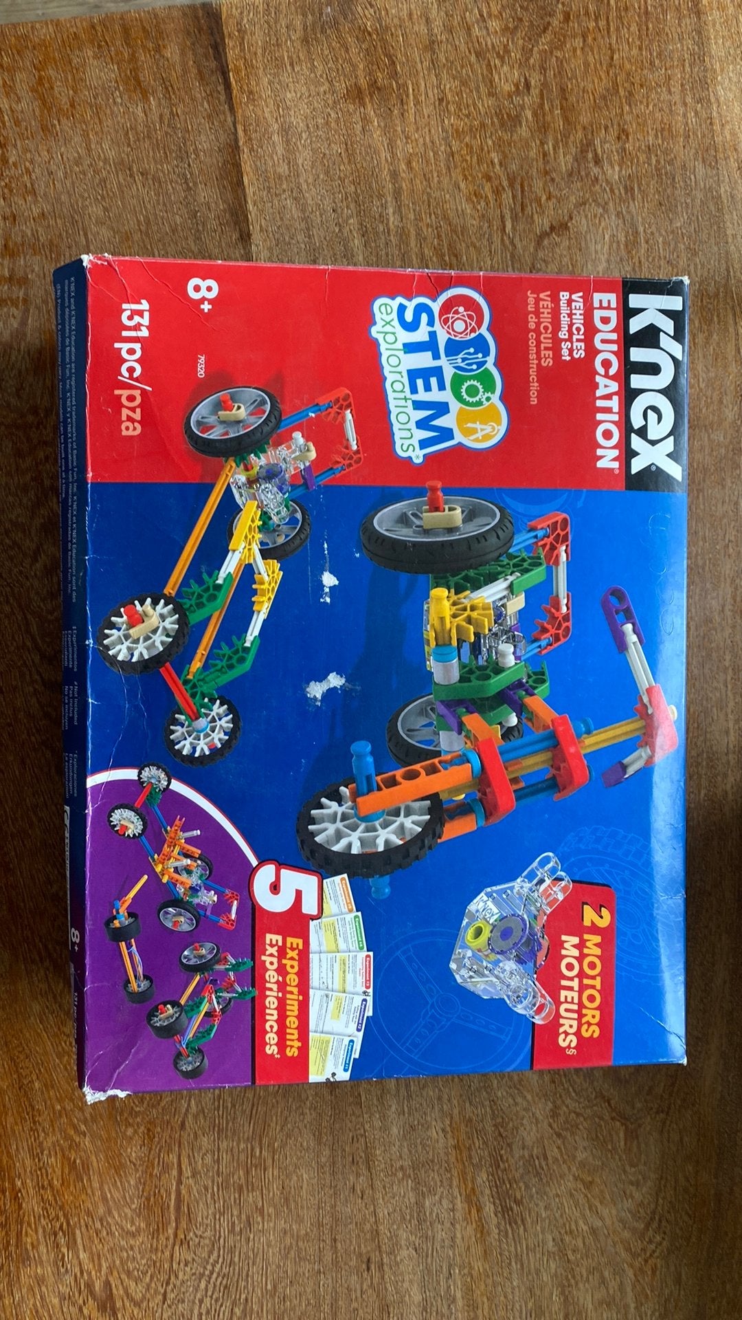 K’nex Education, Enlèvement, Utilisé, K'nex