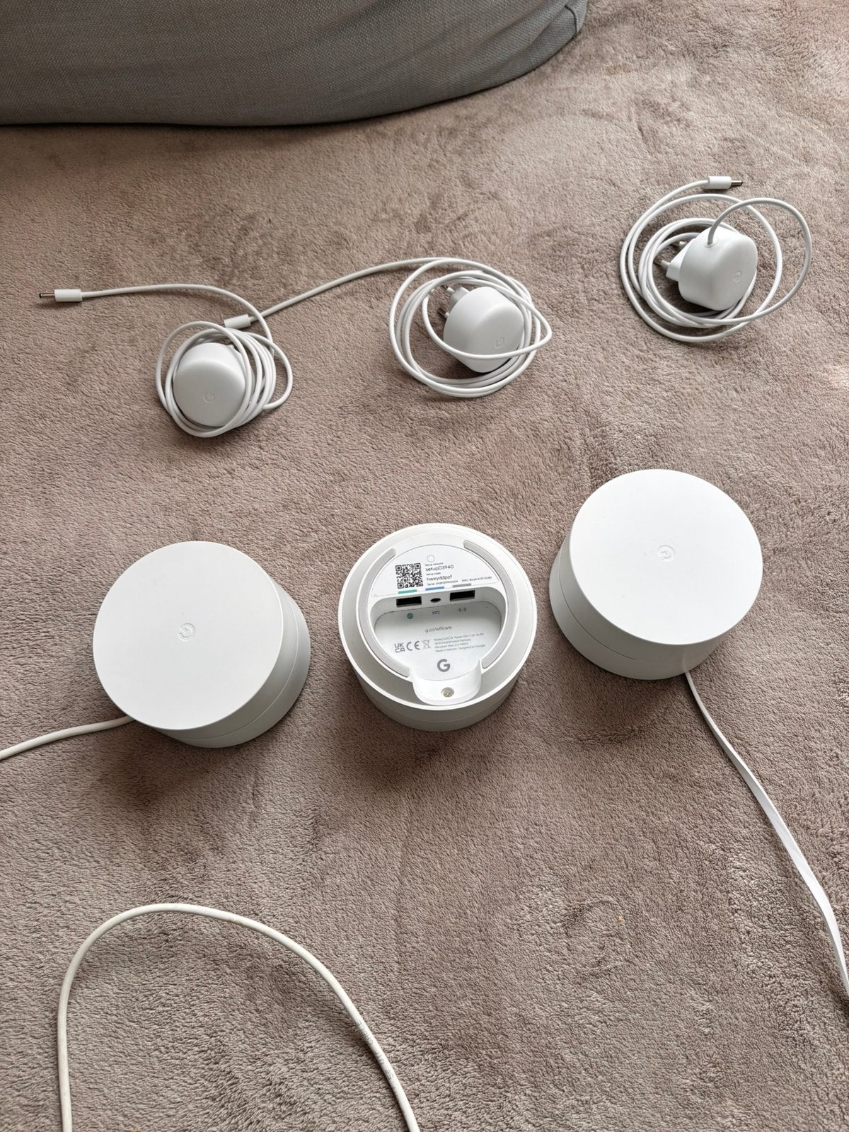 Google WiFi Mesh Booster / 3 WiFi Point (Model GJ2CQ), Computers en Software, WiFi-versterkers, Zo goed als nieuw, Verzenden