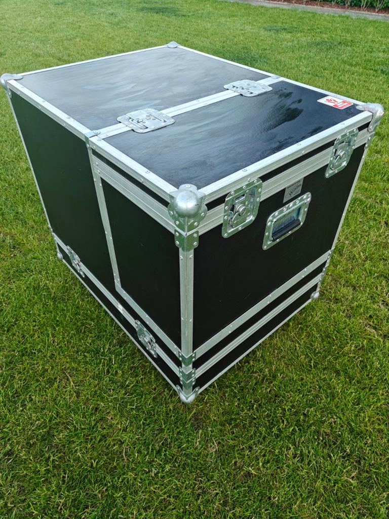Grote flightcase op wielen met 2 vakken, Muziek en Instrumenten, Behuizingen en Koffers, Flightcase, Ophalen