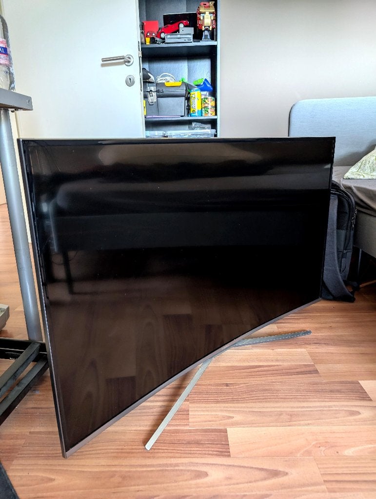 Samsung Curved 43” Smart TV - 4K Ultra HD (HDR), Audio, Tv en Foto, Televisies, Zo goed als nieuw, LED, 100 cm of meer, 4k (UHD)